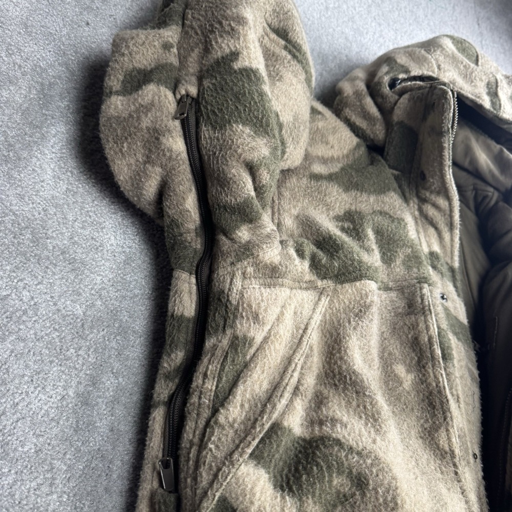 Cabela's Wooltimate Extreme Stand Hunter Insulated Parka Outfitter Camo XL - Picture 8 of 15